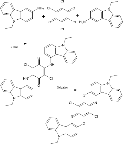 Carbazolviolett Synthese Carbazolviolett Synthese